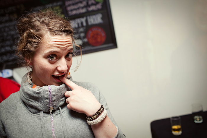 You can often find Elizabeth here.  Her family owns the bar.