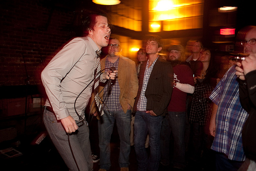 The Disciplines, featuring Ken Stringfellow of The Pixies fame, played The Comet