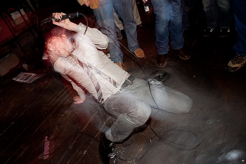 The Disciplines, featuring Ken Stringfellow of The Pixies fame, played The Comet