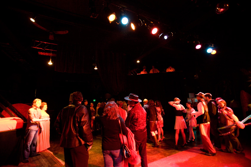 The post show mingle