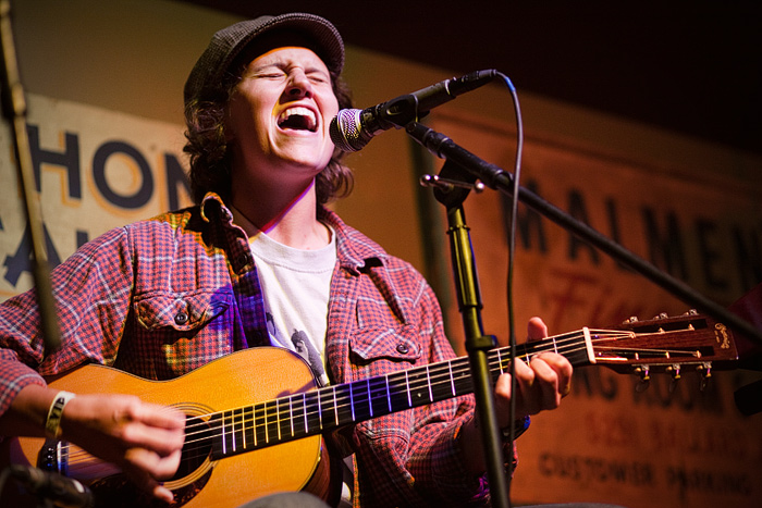 Lindsay Fuller at Hattie's Hat.