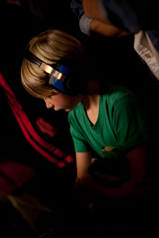 Getting an early start.