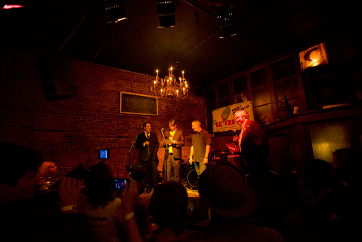 Seattle Weekly Managing Editor Mike Seely and our good friend, Long Winters