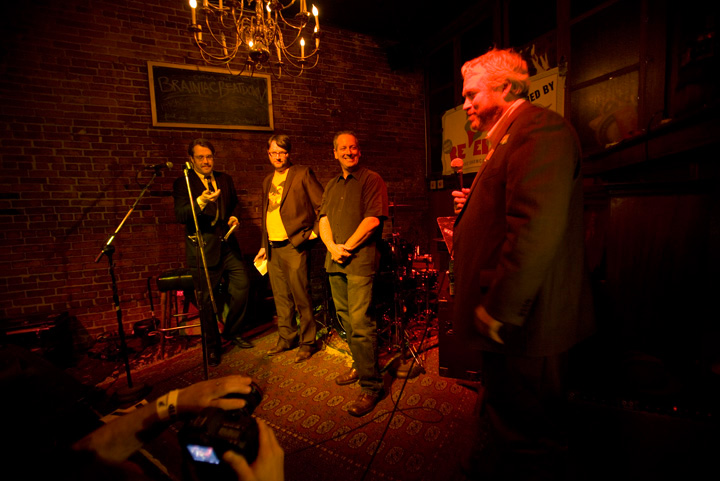 Seattle Weekly Managing Editor Mike Seely and our good friend, Long Winters