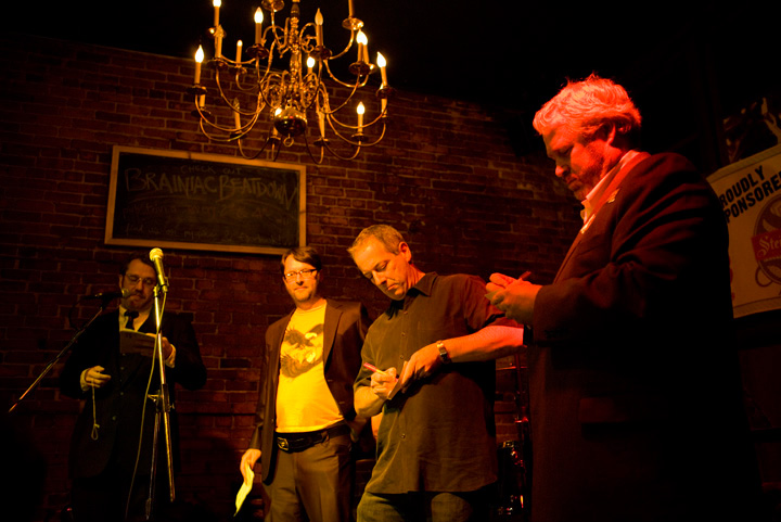 Seattle Weekly Managing Editor Mike Seely and our good friend, Long Winters