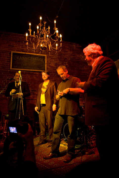 Seattle Weekly Managing Editor Mike Seely and our good friend, Long Winters