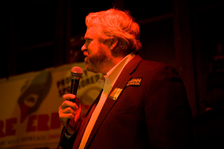 Seattle Weekly Managing Editor Mike Seely and our good friend, Long Winters