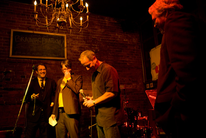 Seattle Weekly Managing Editor Mike Seely and our good friend, Long Winters