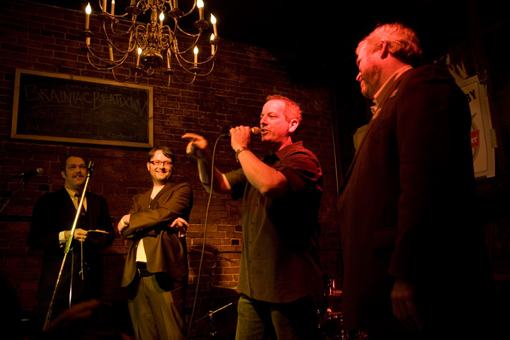 Seattle Weekly Managing Editor Mike Seely and our good friend, Long Winters