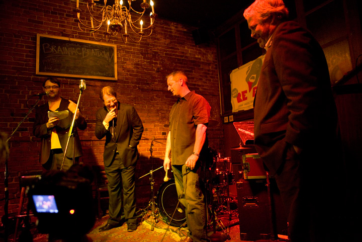 Seattle Weekly Managing Editor Mike Seely and our good friend, Long Winters