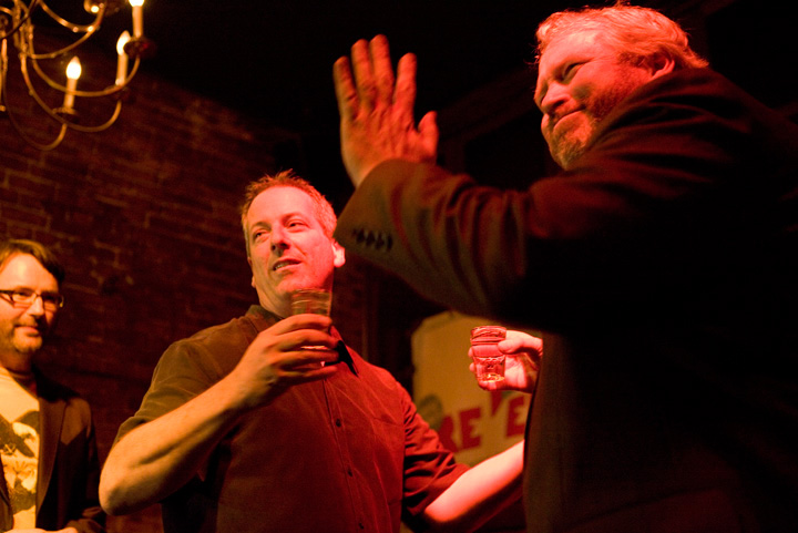 Seattle Weekly Managing Editor Mike Seely and our good friend, Long Winters