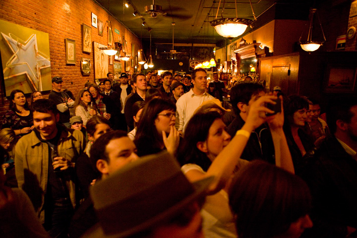 Seattle Weekly Managing Editor Mike Seely and our good friend, Long Winters
