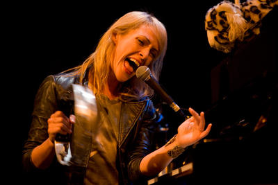 Metric performed in a secret show put on by KEXP.