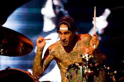 Travis Barker of Blink-182 at EndFest