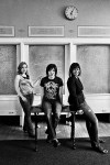 Sleater-Kinney, Kennedy School, Portland, OR, May 2005: This was a particularly tough shoot for me. It was an editorial piece timed with the release of The Woods and I went down to Portland with the writer and SK's Sub Pop publicist. I've been a diehard SK fan since Dig Me Out and although I can't count the number of shows I've been to on two hands, it was the first time I had taken their portrait. We went out to dinner the previous night and Janet took us to Tennessee Reds for drinks and a game of pool afterwards.A The band was hesitant to do the interview for reasons I won't go into, but they ultimately agreed. One of them still wasn't on board and was vocal about her frustration and reluctance during the shoot the next morning. It was interesting to see the three of them process their decision and disagreement together as a band right in front of me.A  Although it was all very civil and respectful,A  I can't say I was too surprised when they announced The Woods would be their final album.