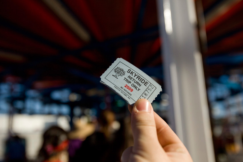 Where we had enough tickets left for a lovely overview of The Fair.