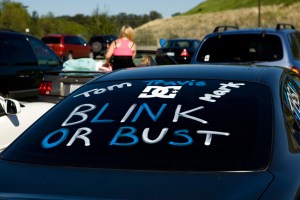 The Blink 182 parking lot.