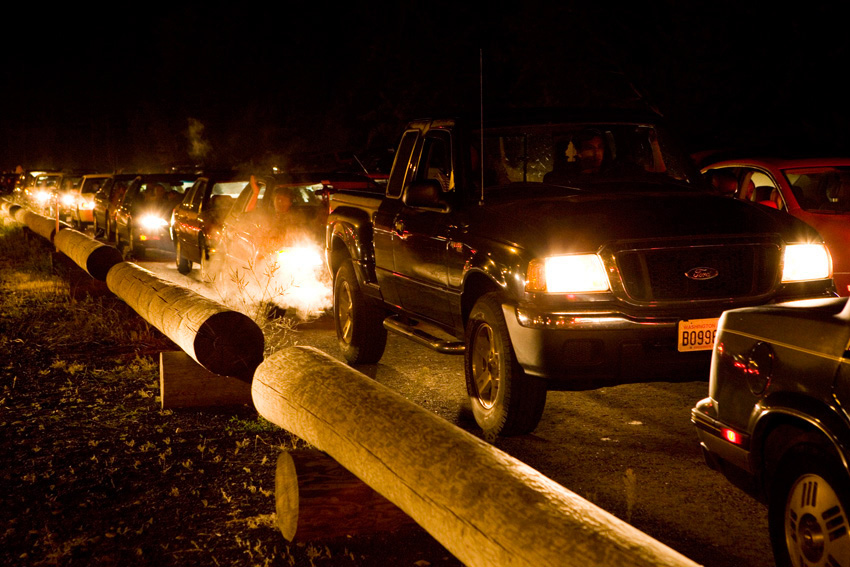 Oh, the pain of leaving Enumclaw on a two lane road with 20,000 people in front of you...