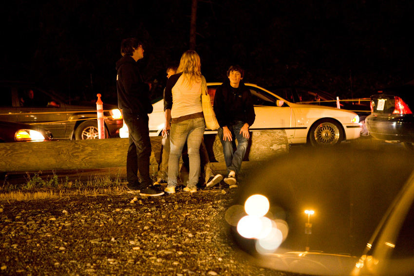 Sometimes it's best to just wait for them to leave.