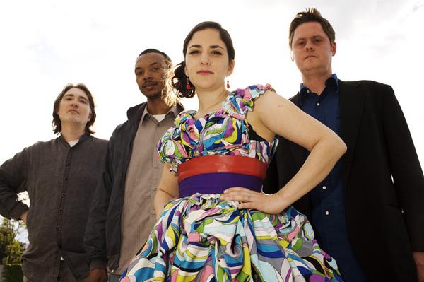 CorderoWhile the initial line-up for Ani Cordero's self-titled band included members of Calexico and Giant Sand, it wasn't until Ani Cordero moved to New York City that the band's haunting Latin pop tunes, which Ani C. sings in both Spanish and English, shot to prominence. Like Belle & Sebastian channeling Sergio Mendes, bright, brassy horns, ba-da-ba pseudo-scatting and lounge guitar take the best attributes of Ani Cordero's Puerto Rican heritage (and Latin music in general) and combine them with the hip New York indie scene she left Tucson for almost ten years ago. Northwest Court Stage, 5 p.m. Note by SARA BRICKNER