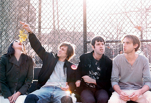 Gang Gang DanceNaming Brooklyn band Gang Gang Dance's 2008 album of techy jams after Saint Dymphna, the patron saint of confusion and madness, sums up the band's penchant for sonic chaos more aptly than any other two words in the English language ever could. Gang Gang Dance's sound resides in the magical fairyland where math rock and house music intersect, a place where Battles' perfectly-measured, booming rockers, Animal Collective's frantic pop experimentalism and Deerhoof's adorably indecipherable vocals fuse into an uninhibited, precisely messy melee. Gang Gang Dance's avant-antics are a perfect product of their time, amassing all the most interesting elements of contemporary pop music into an unbelievably hypnotic display of glorious madness. This will, no doubt, be the best set of the day--if not the whole damn festival. Rockstar Stage, 7 p.m. Note by SARA BRICKNER