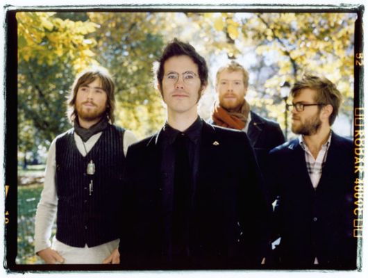 Elvis Perkins in Dearland Festivals have their roots in folk music, you know, and the roots-folk music of Elvis Perkins in Dearland has been well honed during the past year thanks to the band's lengthy touring schedule. Their soothing-yet-stirring compositions -- be it poppy track While You Were Sleeping, roots party jam Hey, the workingman vibe of Shampoo or the bittersweet 1 2 3 Goodbye -- make a great soundtrack for a cool, late-summer night. After the manufactured kinetics of Katy Perry, energy drink-sponsored skate punks, and improv comedy, Elvis Perkins in Dearland should prove a pleasant, end-of-day tonic. Northwest Court Stage, 8:30 p.m. Note by ROSE MARTELLI