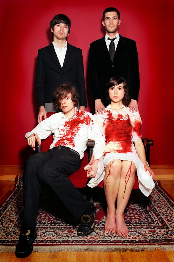 Parenthetical GirlsListening to Portland's experimental pop outfit Parenthetical Girls is sort of like understanding the theory of quantum physics presented in Bill and Ted's Excellent Adventure. If you think about it too much--like that scene where Bill and Ted find a set of keys they planted outside a police station using a time machine days before they discovered time travel or knew they would need the keys--it stops making sense and gives you a headache. But if you just relax and give yourself over the music, you realize that you're hearing something imaginative, innovative and potentially groundbreaking. The haunting strings throughout Windmills of the Your Mind echo the up-and-down pitch of Zac Pennington and Rachael Jensen's vocals, creating a complete pop symphony with no guitars or drums. The same goes for a song like The Weight She Fell Under, where the dominant instrument is a xylophone. In words of Bill and Ted, this is truly excellent music. EMP Sky Church, 3:30 p.m. Note by PAIGE RICHMOND