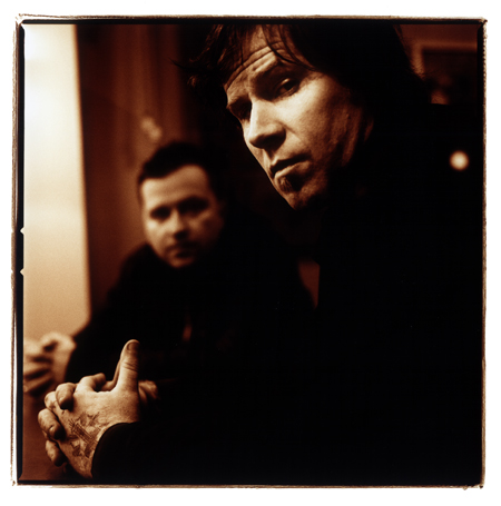 Soulsavers feat. Mark LaneganEverything is better when Mark Lanegan's involved. Screaming Trees, of course. Queens of the Stone Age. Twilight Singers. Gutter Twins. Even ex-Belle and Sebastian singer Isobel Campbell's solo career. And so it is with Soulsavers, a band masterminded by British producers Rich Machin and Ian Glover. With Lanegan's sepulchral growl leading the way, the band makes deliciously moody, late-night, guitar-dappled, electronic-tinged gospel soul-rock that often sounds like U.N.K.L.E. crossed with Spiritualized. The group's new Broken also features vocals from Spiritualized's Jason Pierce, Mike Patton, Will Oldham, and the Butthole Surfers' Gibby Haynes, so you never know what surprise guests might turn up. Broad Street Stage, 7:45 p.m. Note by MICHAEL ALAN GOLDBERG