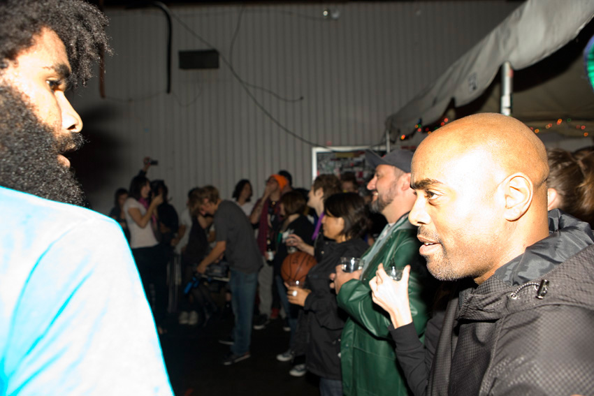 Gray has the support of producer J Moore in his corner.