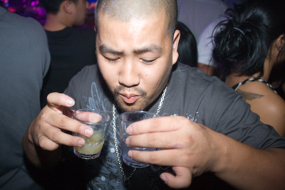 Quang Nguyen take a look at his next meal at Venom.