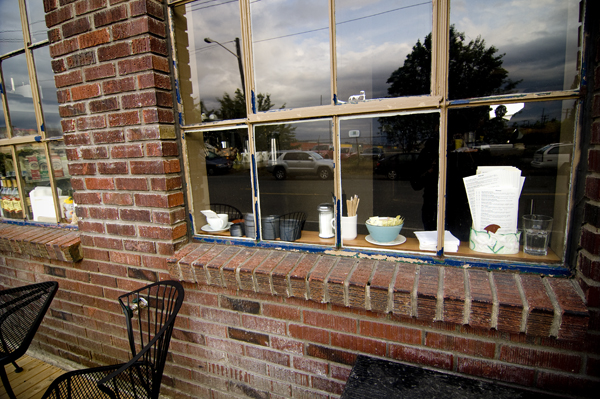 As soon as he found out that Totem Equipment was no longer using the space as its general offices, he leased it quickly and designed and rebuilt the place himself, turning it back into a restaurant.