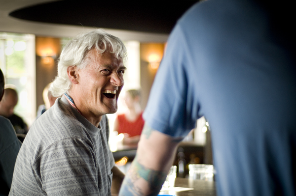 Neither Tom of Finland nor Charles Bukowski would have felt out of place here, though both would probably have found Hudson on the classy side.