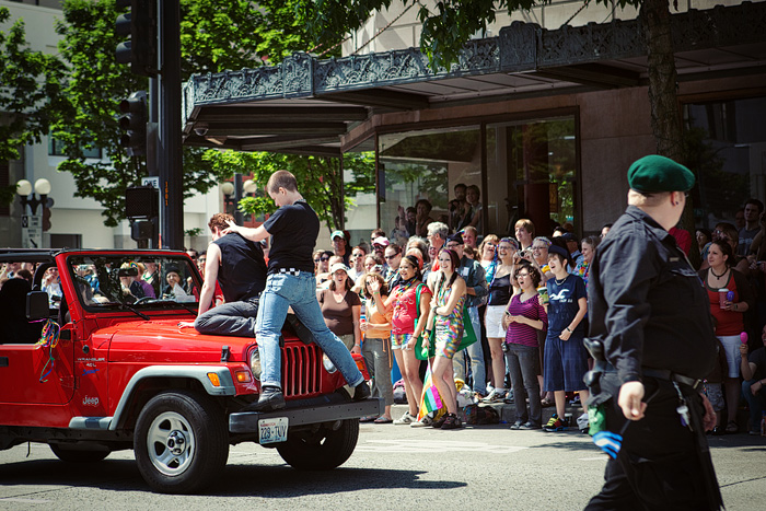 Shouldn't they be wearing helmets?