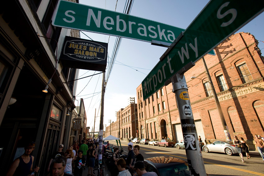 How big does this event have to get before we can shut down Airport Way to car traffic?