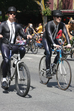 We just can't get enough nudity in Seattle, with a multitude of naked people running and biking about at the Fremont Solstice Parade on June 20.