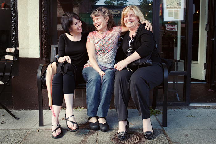 Mary Claire, Christy, and Lori reunite after 30 years for dinner at Jhanjay, a vegetarian Thai restaurant.  These ladies are Shorecrest High School's Class of 1980's finest.