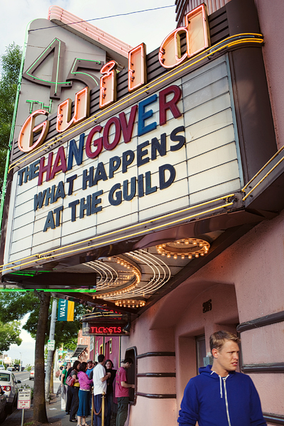 The Guild 45th, built in 1919, currently has a Hangover.