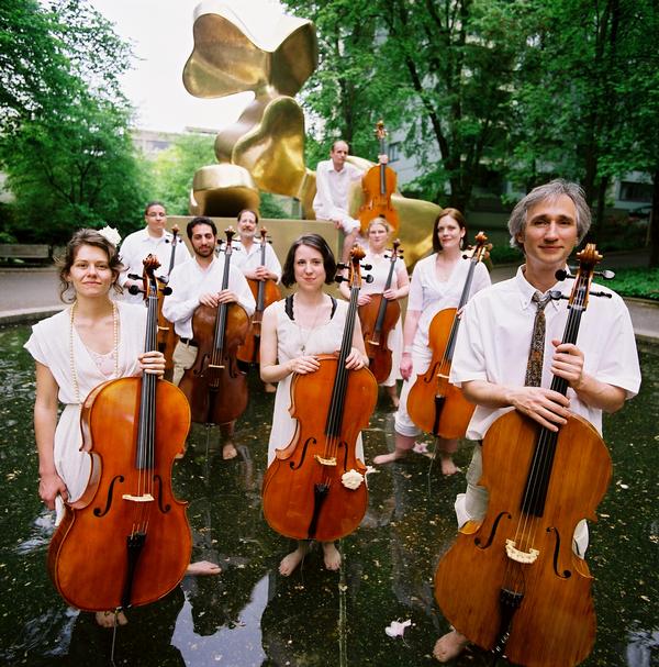 Portland Cello Project, Thursday, June 11: For the Portland Cello Project, collaboration is the name of the game. Over the past few years, the traveling troupe of Portland cellists have created backing tracks for The Builders and The Butchers, Laura Gibson, Loch Lomond and pretty much every other buzzed-about band in the Rose City. The PCP writes few completely original tracks; instead, the 10-cello orchestra works to accompany other musicians live or on record, sometimes rearranging songs in the process. Lately, the ensemble has managed to expand its reach well beyond its eponymous hometown. The PCP signed to Kill Rock Stars last year and is pairing with Thao with the Get Down Stay Down (and a few other bands) on a new record. The combination has created a totally different sound for lead singer Thao Nguyen: A song like Tallymarks is slowed down to an almost lilting pace; Nguyen's sultry vocals are checked by the cello's sonic earful. It's proof that 11 heads can be better than one. Triple Door Mainstage, 216 Union St. 838-4333. 7:30 p.m. $15 adv., $17 dos. All ages. Note by PAIGE RICHMOND