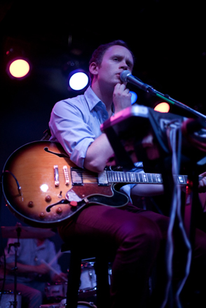 Photographer Laura Musselman caught Jens Lekman playing a set at the Crocodile