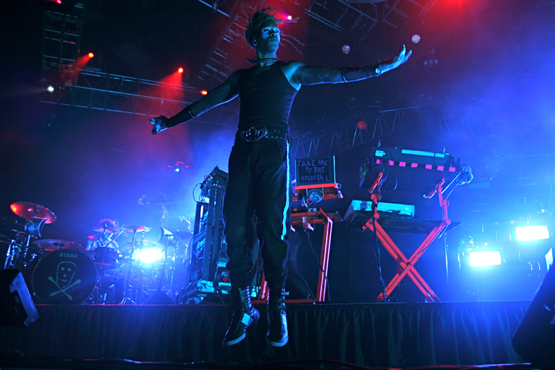 The Prodigy brought out bright and colorful raving fans at the WaMu Theater on Saturday, May 30.