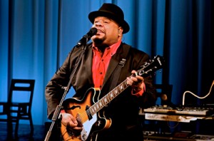 Passing Strange: I was hoping that the Tony Award-winning rock opera Passing Strange would eventually reach Seattle, but Spike LeeaE™s exhilarating concert doc is the next best thing. This coming-of-age-while-black musical by Mark Stewart (aka Stew) has been a long time brewing. It progressed from the Bay Area to Off-Broadway with much acclaim, and finally hit Broadway last year. If you loved Hedwig and the Angry Inch at SIFF aE™01, Passing Strange packs at least as much power, but with a much tighter band and more concentrated story. Unlike John Cameron Mitchell playing a transsexual East German character in Hedwig, Stew is relating a (slightly embellished) version of his own life story, one also rooted in the aE™80s, which proceeds from California to Europe and back. And the songs, co-written with Heidi Rodewald, are even better. Surgery is only one path to self-discovery. Music is another. Shooting during the show's final performances on Broadway, Lee sometimes pushes his camera too close , particularly after the intermission, but the high-def images are crisp and the sound quality excellent. Besides StewaE™s band, his ensemble of performersaE”most in multiple roles on a bare stageaE”are in equal command of the stage-tested material. Lee will attend this screening for an audience Q&A. The film is probably bound for HBO later this year. (NR) REVIEW BY BRIAN MILLER Egyptian: 7 p.m., Wed. May 27 (Also: Kirkland Performance Center, 6:30 p.m. Tues., June 2.)