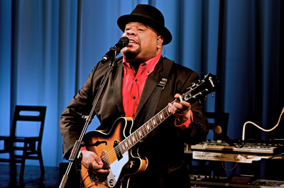 Passing Strange: I was hoping that the Tony Award-winning rock opera Passing Strange would eventually reach Seattle, but Spike LeeaE™s exhilarating concert doc is the next best thing. This coming-of-age-while-black musical by Mark Stewart (aka Stew) has been a long time brewing. It progressed from the Bay Area to Off-Broadway with much acclaim, and finally hit Broadway last year. If you loved Hedwig and the Angry Inch at SIFF aE™01, Passing Strange packs at least as much power, but with a much tighter band and more concentrated story. Unlike John Cameron Mitchell playing a transsexual East German character in Hedwig, Stew is relating a (slightly embellished) version of his own life story, one also rooted in the aE™80s, which proceeds from California to Europe and back. And the songs, co-written with Heidi Rodewald, are even better. Surgery is only one path to self-discovery. Music is another. Shooting during the show's final performances on Broadway, Lee sometimes pushes his camera too close , particularly after the intermission, but the high-def images are crisp and the sound quality excellent. Besides StewaE™s band, his ensemble of performersaE”most in multiple roles on a bare stageaE”are in equal command of the stage-tested material. Lee will attend this screening for an audience Q&A. The film is probably bound for HBO later this year. (NR) REVIEW BY BRIAN MILLER Egyptian: 7 p.m., Wed. May 27 (Also: Kirkland Performance Center, 6:30 p.m. Tues., June 2.)