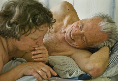 Cloud 9: Elder porn, let alone elder sex, has become kind of an ewww! punch line. But, letaE™s face it, weaE™re all headed there one day or another. ThataE™s why the bracingly frank Cloud 9 is so remarkable. We meet a normal German woman in her 60s, a wife and grandmother, whoaE™s contented enough with her husband. That changes when she, a seamstress, visits one of her clientsaE”a septuagenarian bicycle coach, still pretty fit and vigorous, evidently a widower. As many SIFFgoers will know from personal experience, sex on the floor with a stranger can happen to anyone, at any age. Cloud 9 is hardly pornographic, though Ursula Werner and Horst Westphal deliver brave, unashamed performances. Sagging bodies donaE™t mean sagging passions. aEœIt doesnaE™t matter if IaE™m 16 or 60 or 80,aE says the seamstress. After three decades of dull, predictable married life, sheaE™s been given a second chance at love, and she takes it. But her actions have consequences, and Cloud 9 acknowledges how love can be complicated, and painful, for all parties affected. REVIEW BY BRIAN MILLER Uptown: 11 a.m., Sun. May 31(Also: 7 p.m. Tues. June 2.)