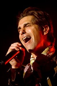 Of Jane's Addiction, Jonathan Cunningham said: Perry Farrell, the true leader of Jane's Addiction, seems a little creepy to me. He also seemed old. And I hate to say that...I really do.