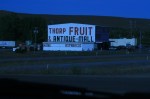 The Thorp fruit stand, just west of Ellensburg on I-90, is great when apples and cherries are in season.