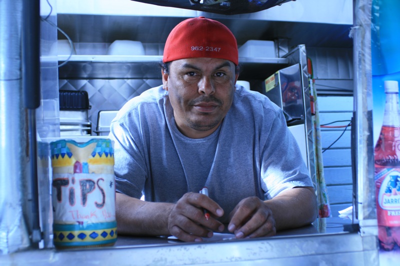 Martin will serve you some serious tacos.