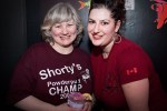 Julie, the 2007 winner, with Bonnie, this year's tournament winner.  Both are members of the Vancouver Regional Pinball Association (VRPA) and frequently travel for competitions.