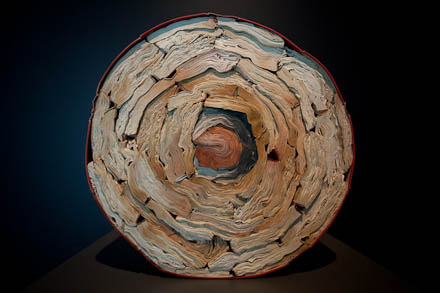Jacqueline Rush LeeCore: Cross Section View Slice: Volumes Series (2002)