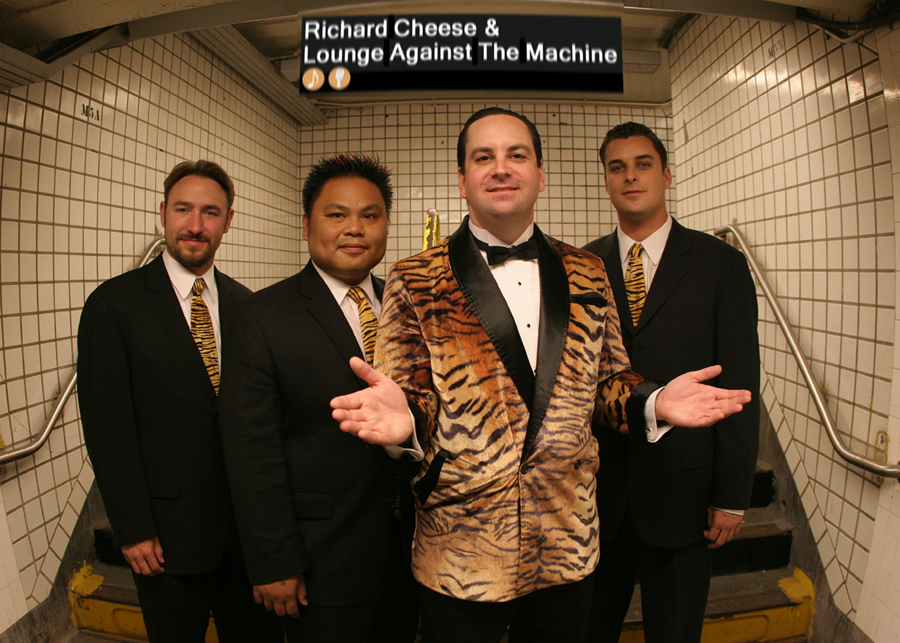 Richard Cheese, Saturday, May 16: When you think about the lyrics to NirvanaaE™s aEœRape MeaE, do you ever find yourself swinging your hand back and forth with a gentle snap of the fingers? Richard Cheese does. Since the first time someone staged a rock show by banging on a hollow log while their friend wailed on a conch shell, there have been spoof covers. Most are either of the Weird Al variety aE” same instruments, same chord changes, just replacing lyrics like aEœridinaE™ dirtyaE with aEœwhite and nerdyaE. And then thereaE™s acts like Me First and the Gimme Gimmes that take aE˜60s protest ballads and amp them into punk covers. But only Cheese and his band Lounge Against the Machine had the cojones to take garage, punk, and hip hop anthems, soak them in cheap gin, and strain them out as leopard-print-blazer lounge fare. Cheese is stopping by El Corazon as part of his Martini Tour. To really get the full effect, drink several before he takes the stage. El Corazon, 109 Eastlake Ave. E. 381-3094. 8 p.m. $38 adv., $45 dos, $100 VIP (onstage). Note by LAURA ONSTOT
