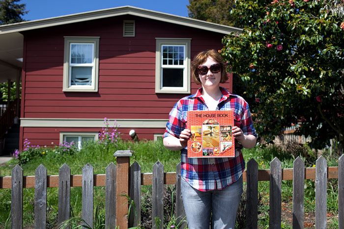 Elizabeth has big plans for her vintage house design book.